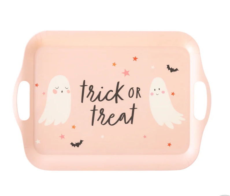 TRICK OR TREAT BAMBOO REUSABLE TRAY