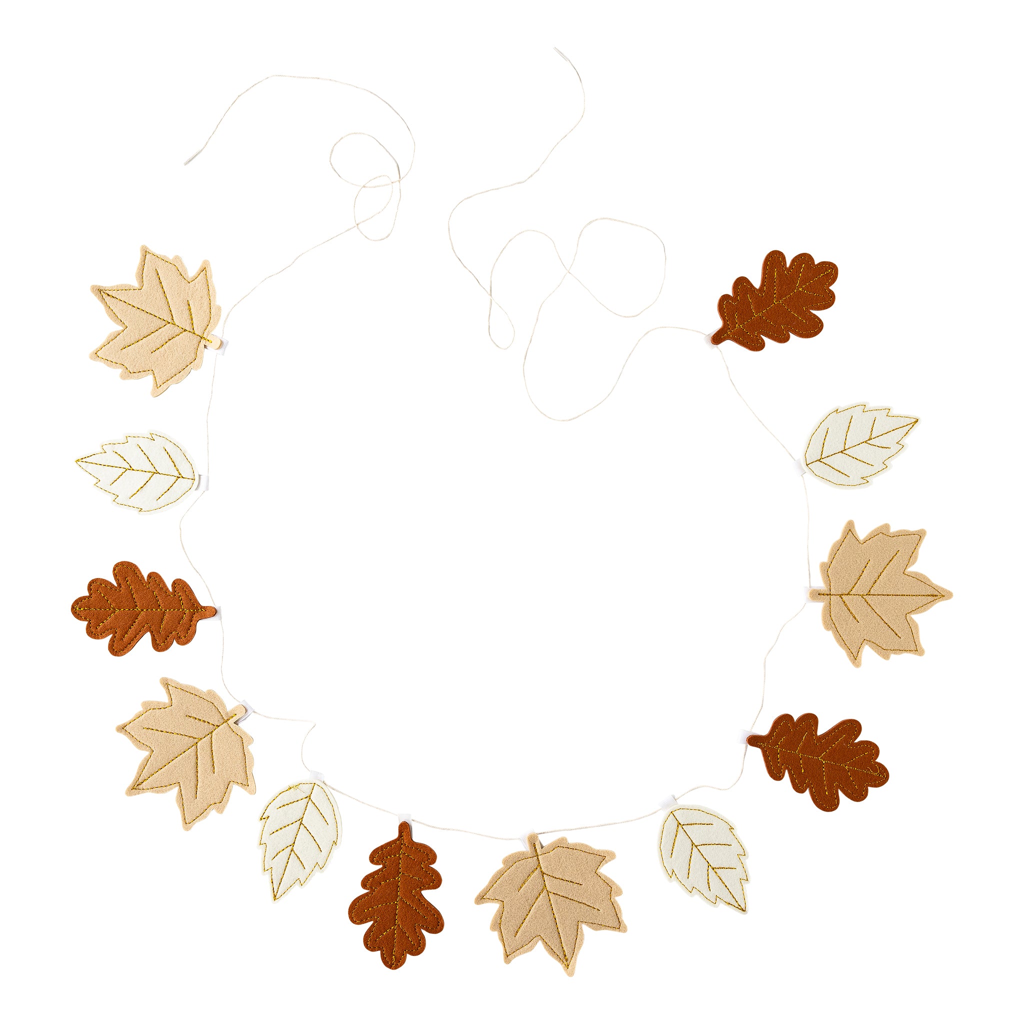 FELT LEAF BANNER