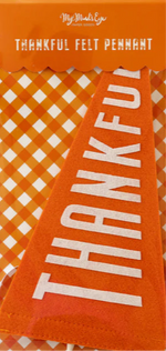 Harvest Thankful Felt Pennant Banner