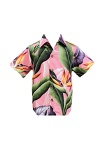 Coradorables BOYS Birds Of Paradise Mauve S/S "Kalani" Aloha Shirt