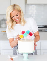 CAKE BY COURTNEY POM-POM CAKE TOPPERS