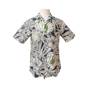 justin fit, camp shirt, protea black
