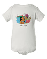 Belle & Zoe READING INFANT Onesie