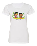 Belle & Zoe MAY DAY HULA WOMENS Tee-Shirts
