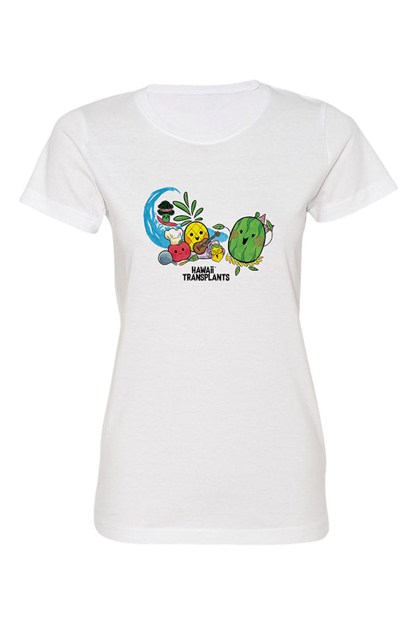 Hawaii Transplants WOMENS GROUP IN ACTION Tee-Shirts