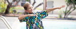 Coradorables BOYS UKULELE/PALAKA S/S "Kalani" Aloha Shirt