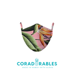 Coradorables Hawaiian Aloha Print Cloth Unisex Face Mask PPE