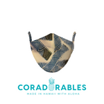 Coradorables Hawaiian Aloha Print Cloth Unisex Face Mask PPE