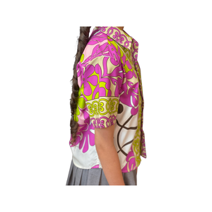  boys, hawaiian, shirt, hawaiian quilt, orchid, aloha shirt, unisex,  Coradorables, modern aloha, aloha wear, resort wear, family matching