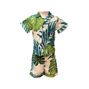 Coradorables Boys short sleeve pajama shorts 2 piece set